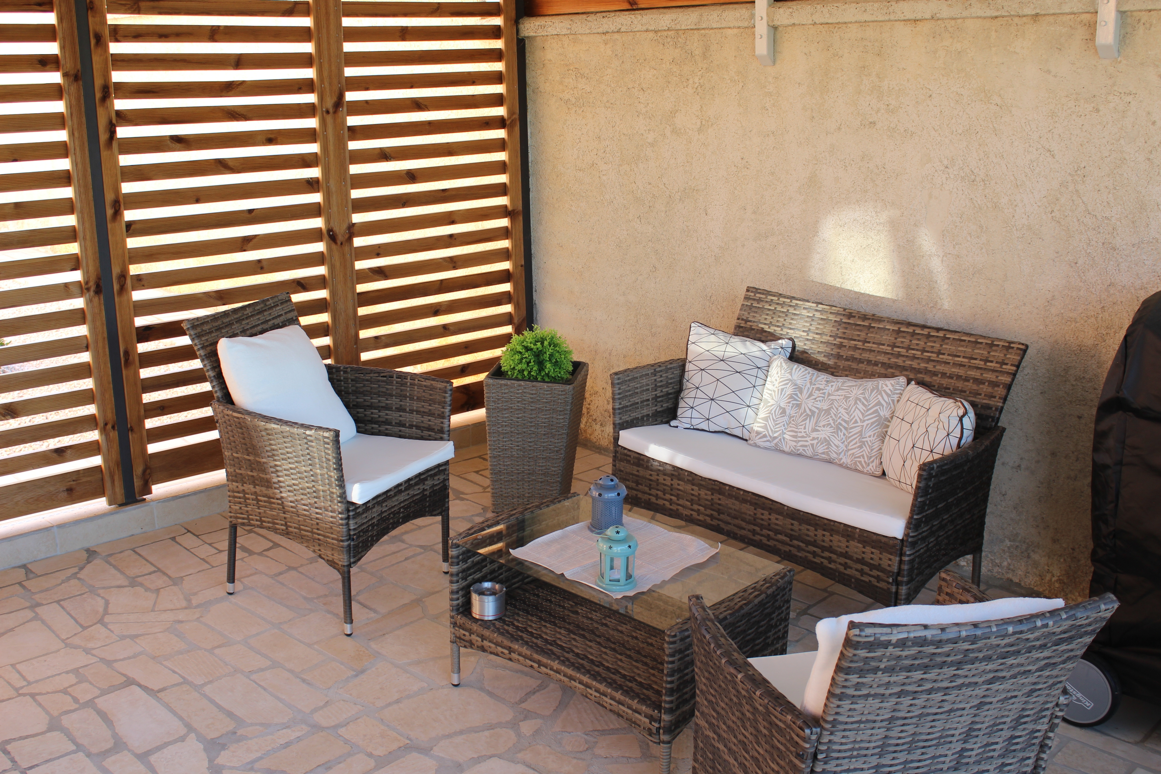 One bedroom apartment with terrace Valbandon, Fažana  A-b