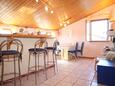 Dining room Rovinj, Dining room in the studio-apartment, dostupna klima i WIFI.