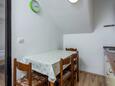 Dining room Pješčana Uvala, Dining room in the apartment, (pet friendly) and WiFi.