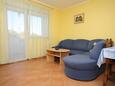 Obývací pokoj Peroj, Obývací pokoj v ubytování typu apartment, s klimatizací a WiFi.