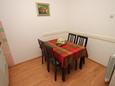 Dining room Pješčana Uvala, Dining room in the apartment, WiFi.