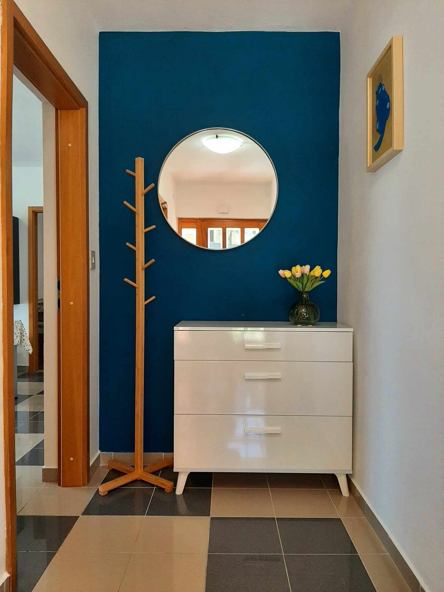 Two bedroom apartment with terrace Presika, Labin  A-b