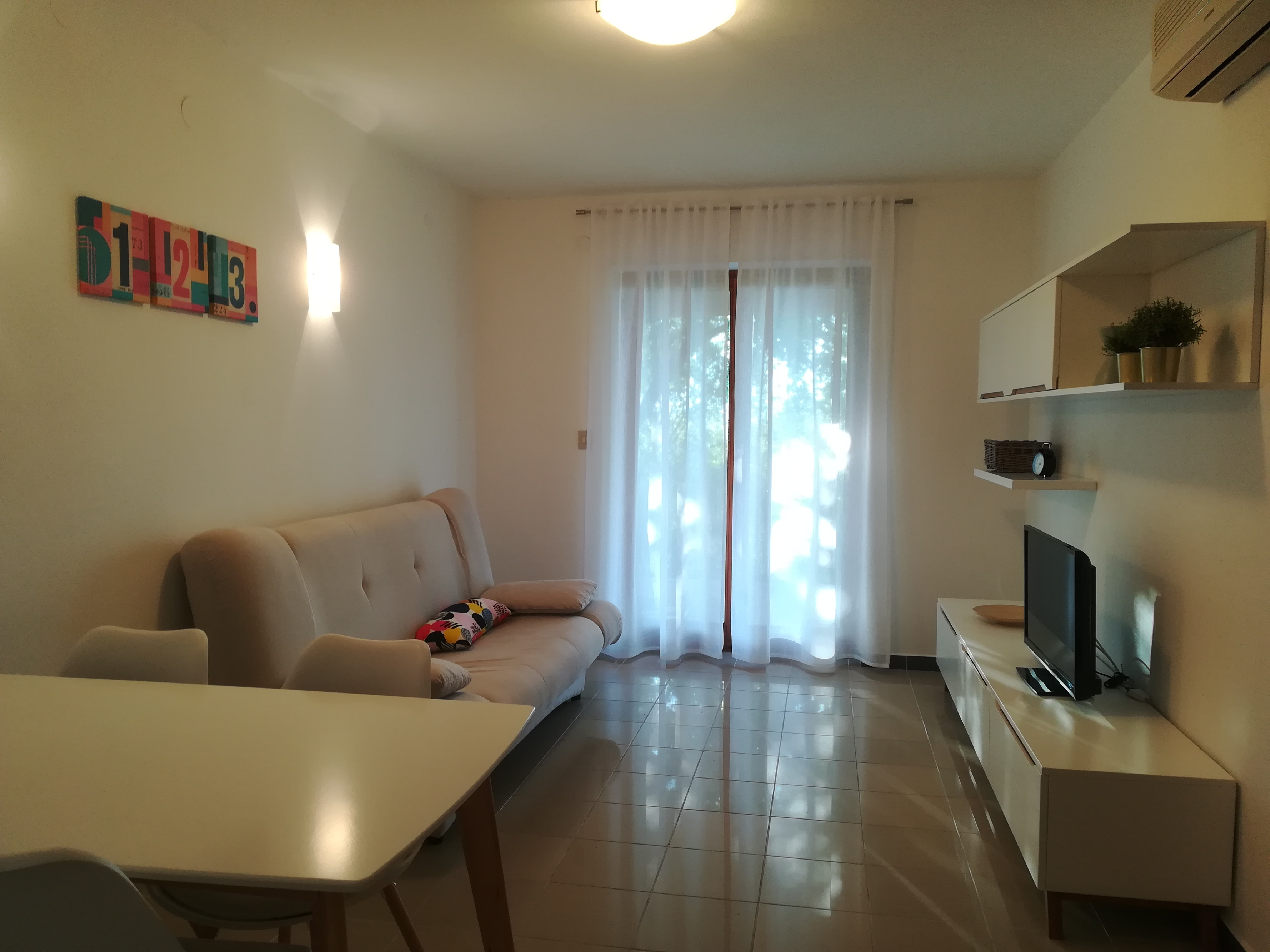 One bedroom apartment with terrace Presika, Labin (A-7390-c)