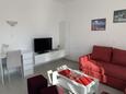 Rabac, Obývací pokoj v ubytování typu apartment, WiFi.