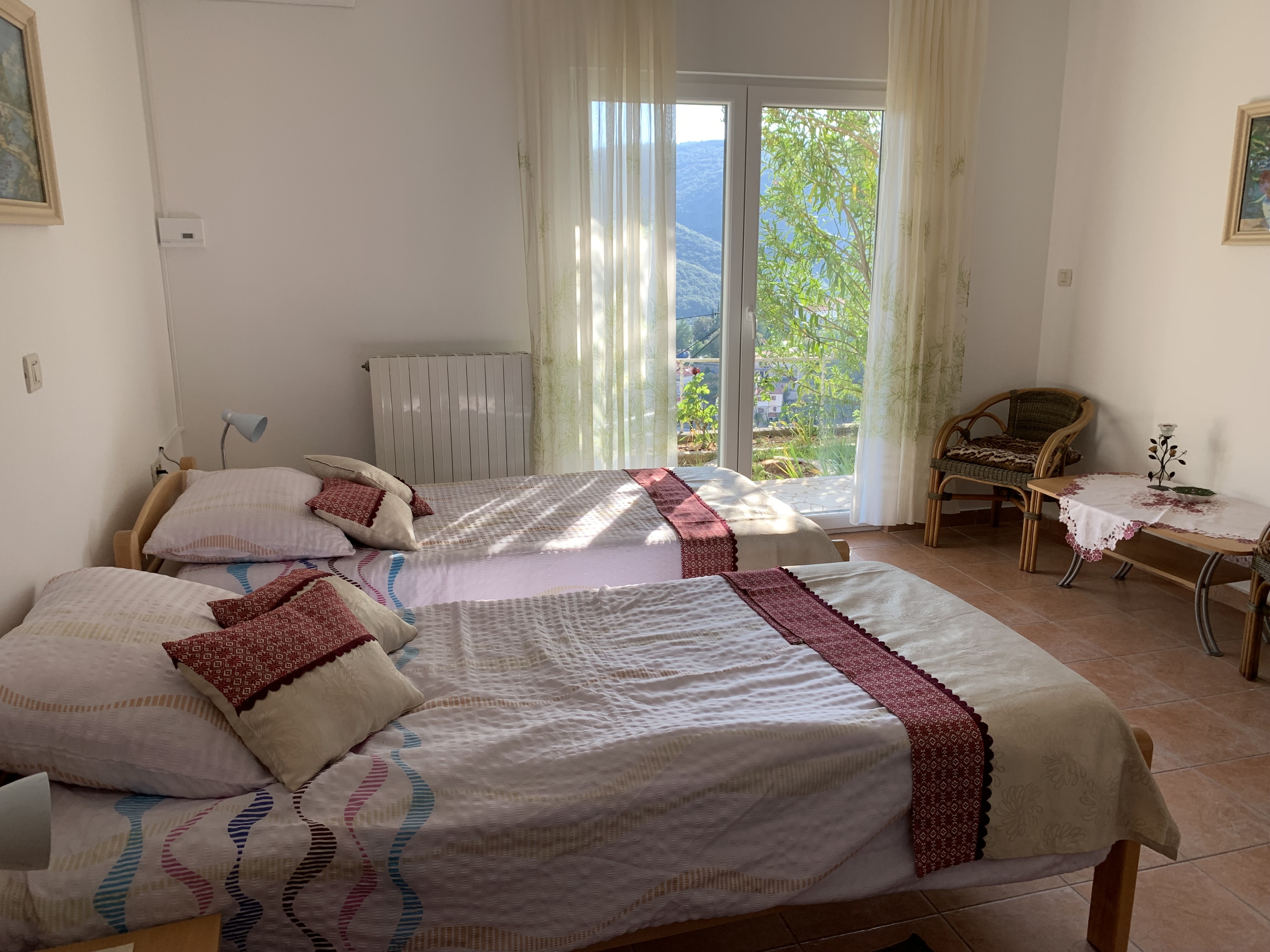 Two bedroom apartment with terrace and sea view Rabac, Labin  A-f