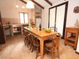 Sala da pranzo Sveti Martin, Sala da pranzo nell'alloggi del tipo house.