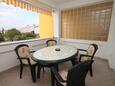 Terrace Štinjan, Terrace in the apartment, with a sea view and WiFi.