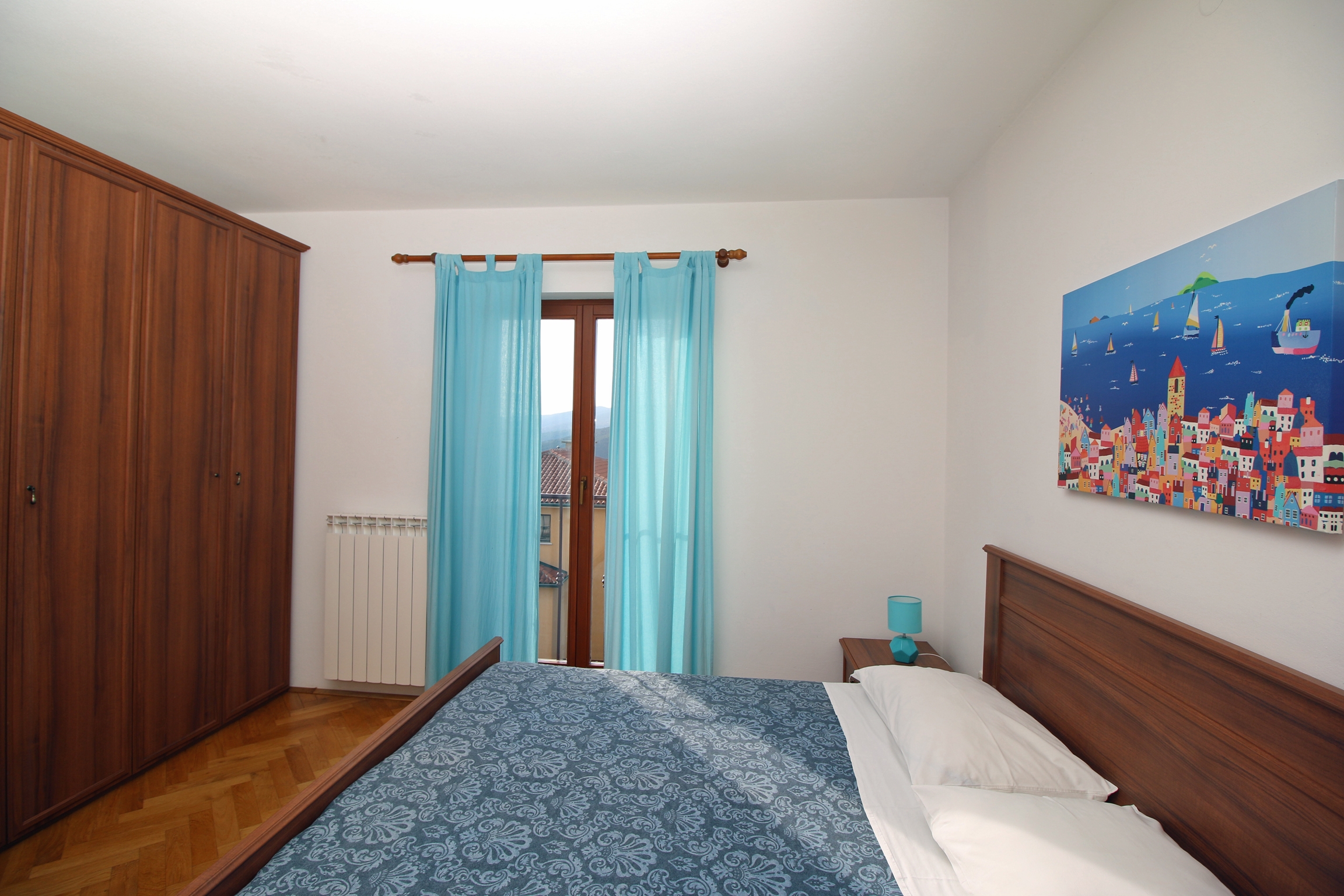 Three bedroom apartment with terrace and sea view Rabac, Labin  A-a