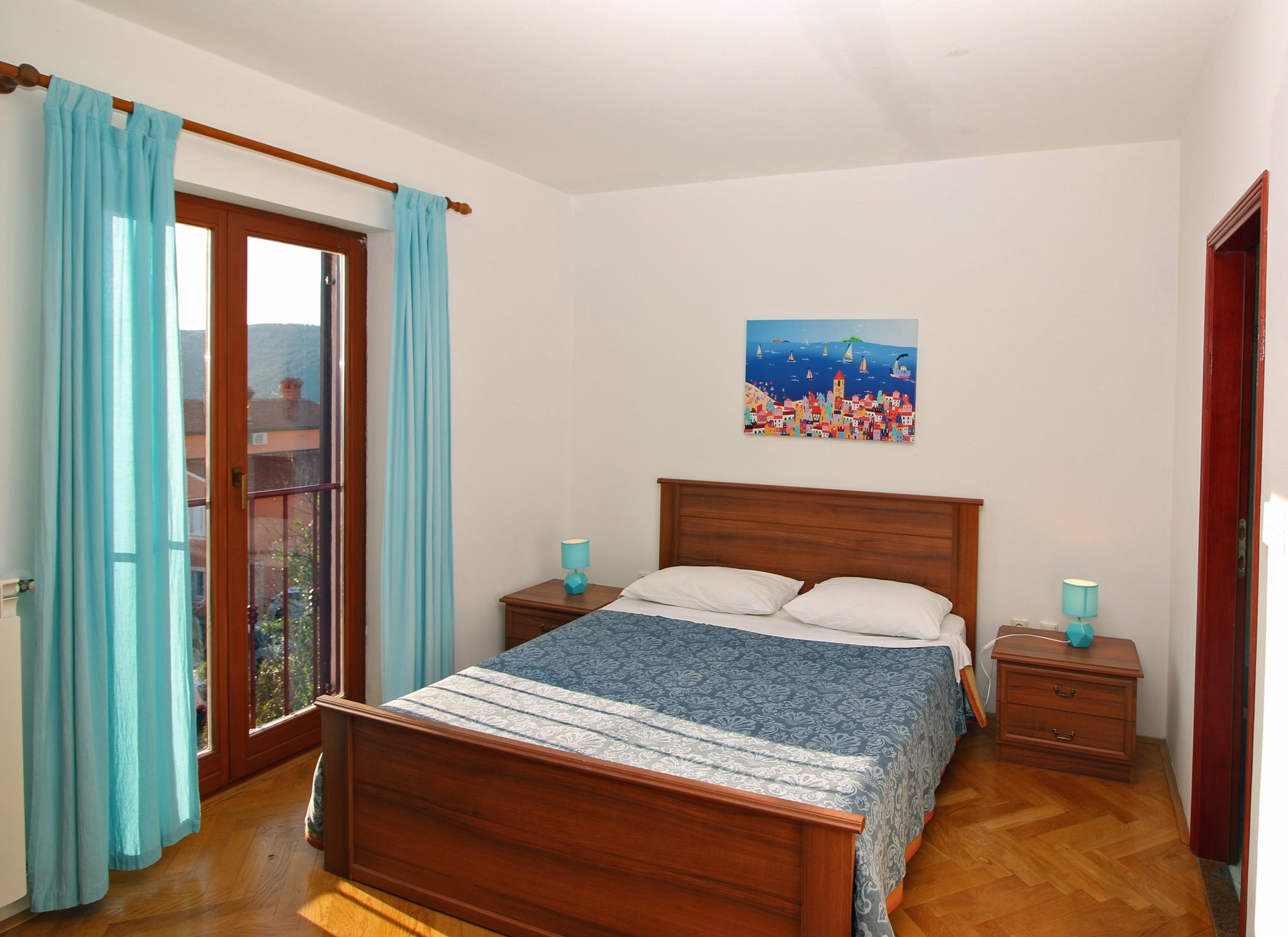 Three bedroom apartment with terrace and sea view Rabac, Labin  A-a
