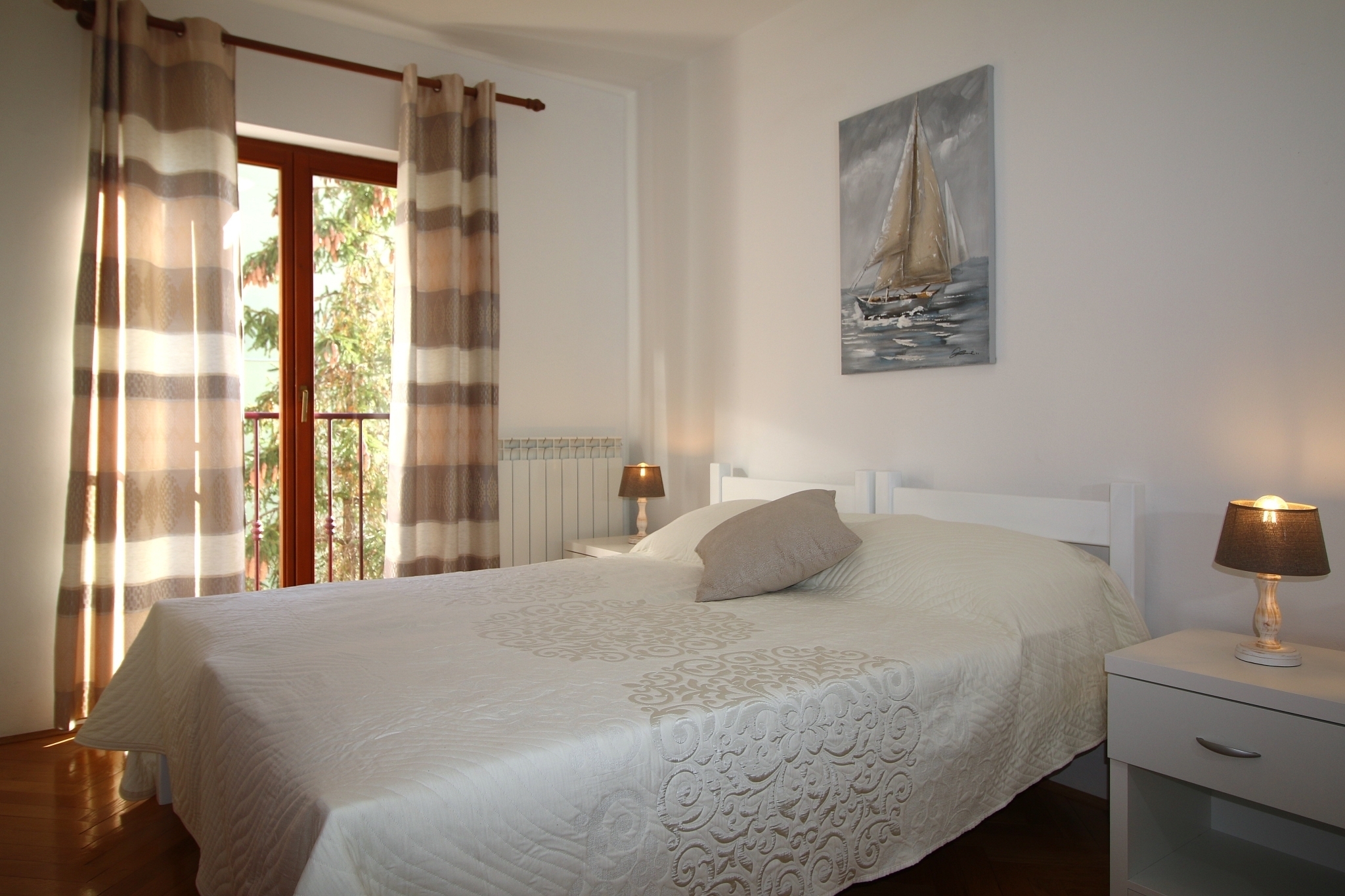Three bedroom apartment with terrace and sea view Rabac, Labin  A-a
