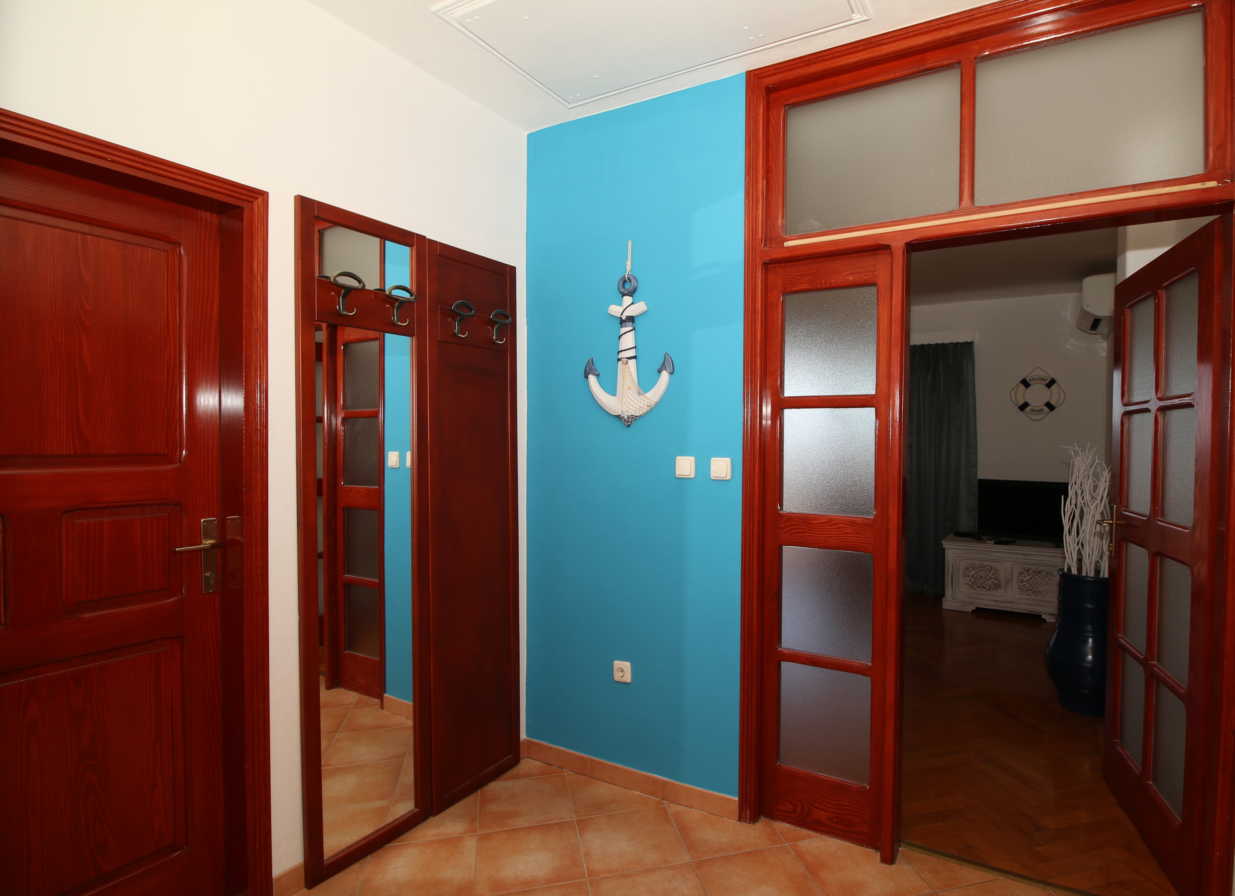 Three bedroom apartment with terrace and sea view Rabac, Labin  A-a