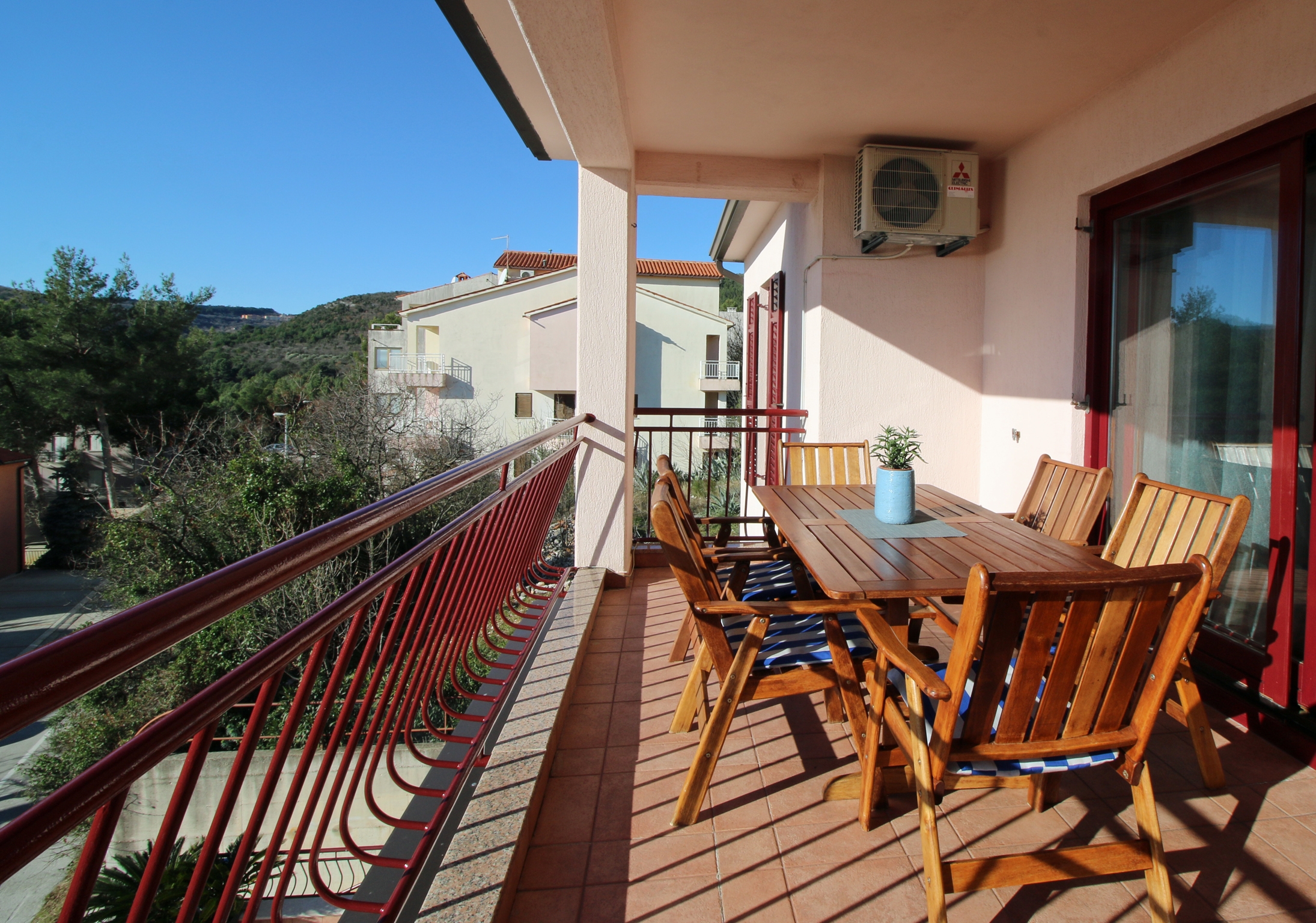 Three bedroom apartment with terrace and sea view Rabac, Labin  A-a