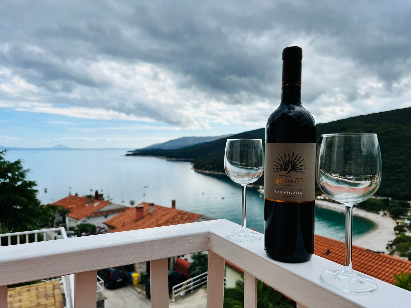 One bedroom apartment with balcony and sea view Rabac, Labin  A-a
