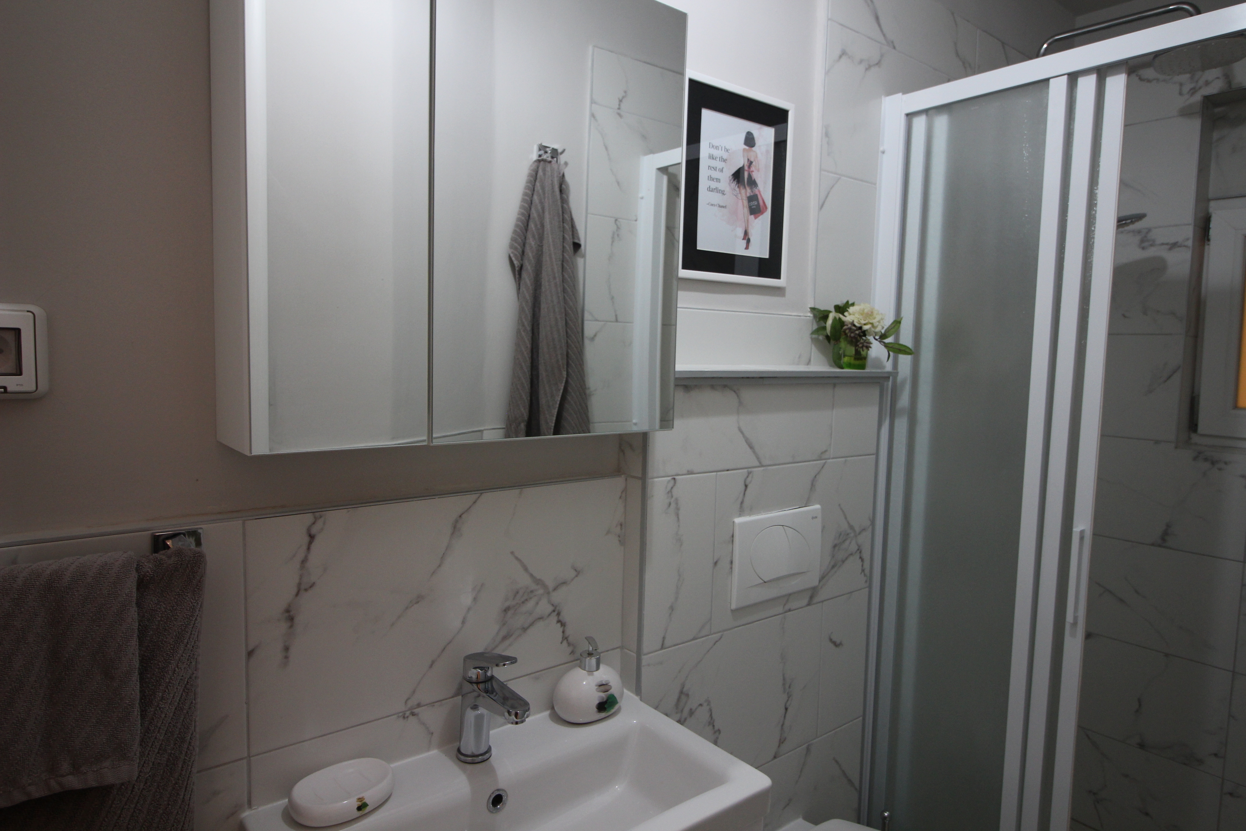 Two bedroom apartment with terrace and sea view Rabac, Labin  A-a