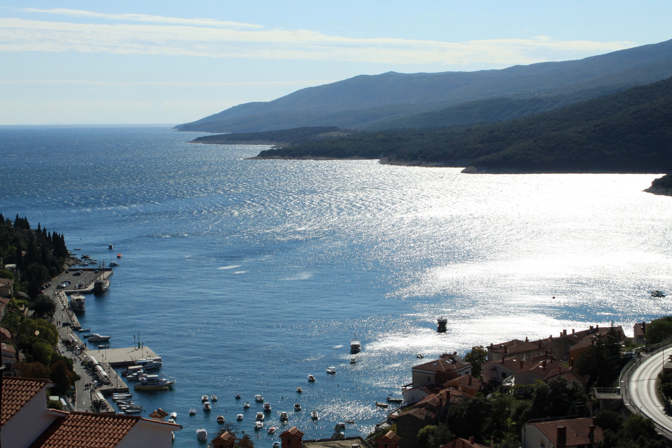 Two bedroom apartment with terrace and sea view Rabac, Labin  A-b