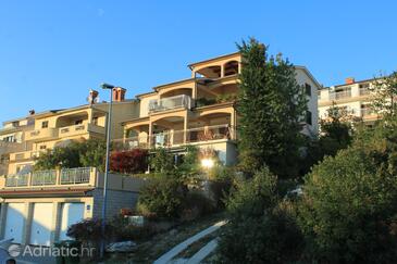 Rabac, Labin, Hébergement 7442 - Appartement avec une plage de galets.