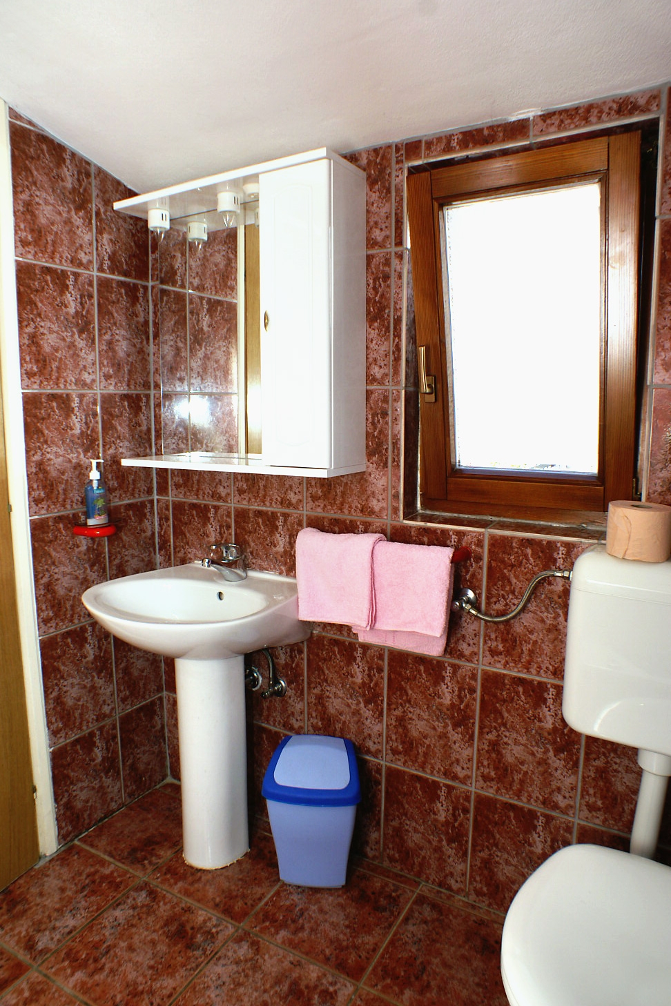 Dvosobni apartman s terasom i pogledom na more Sutivan, Brač  A-a