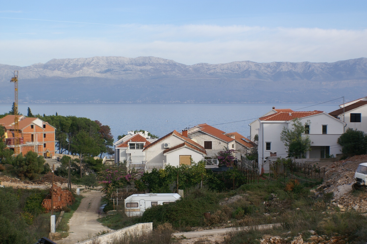 Studio flat with balcony and sea view Sutivan, Brač  AS-a