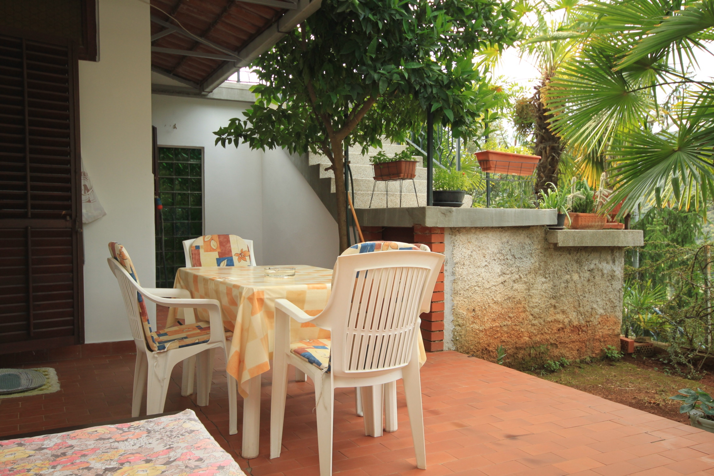 One bedroom apartment with terrace Rabac, Labin  A-a
