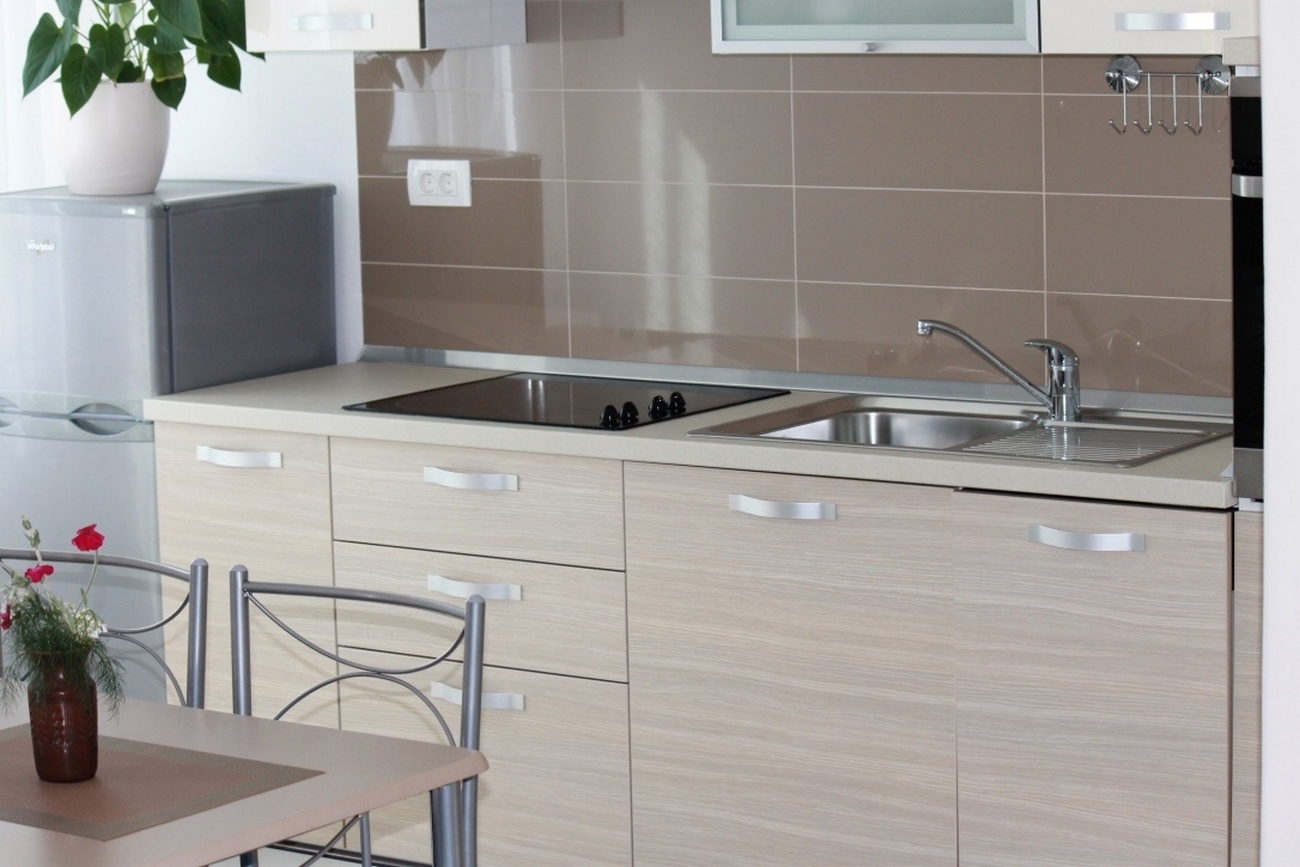 One bedroom apartment with terrace and sea view Rabac, Labin  A-d