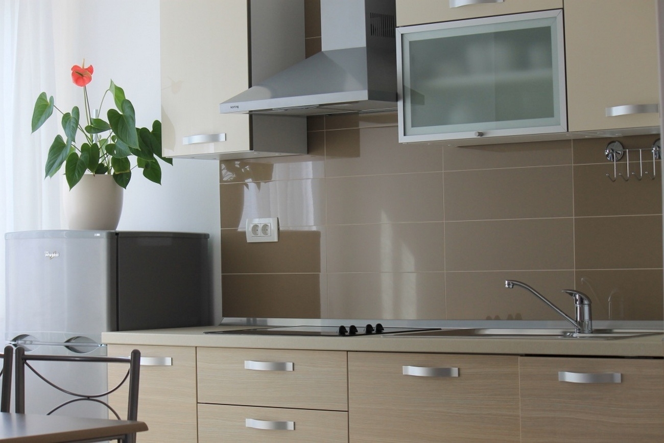 One bedroom apartment with terrace and sea view Rabac, Labin  A-d