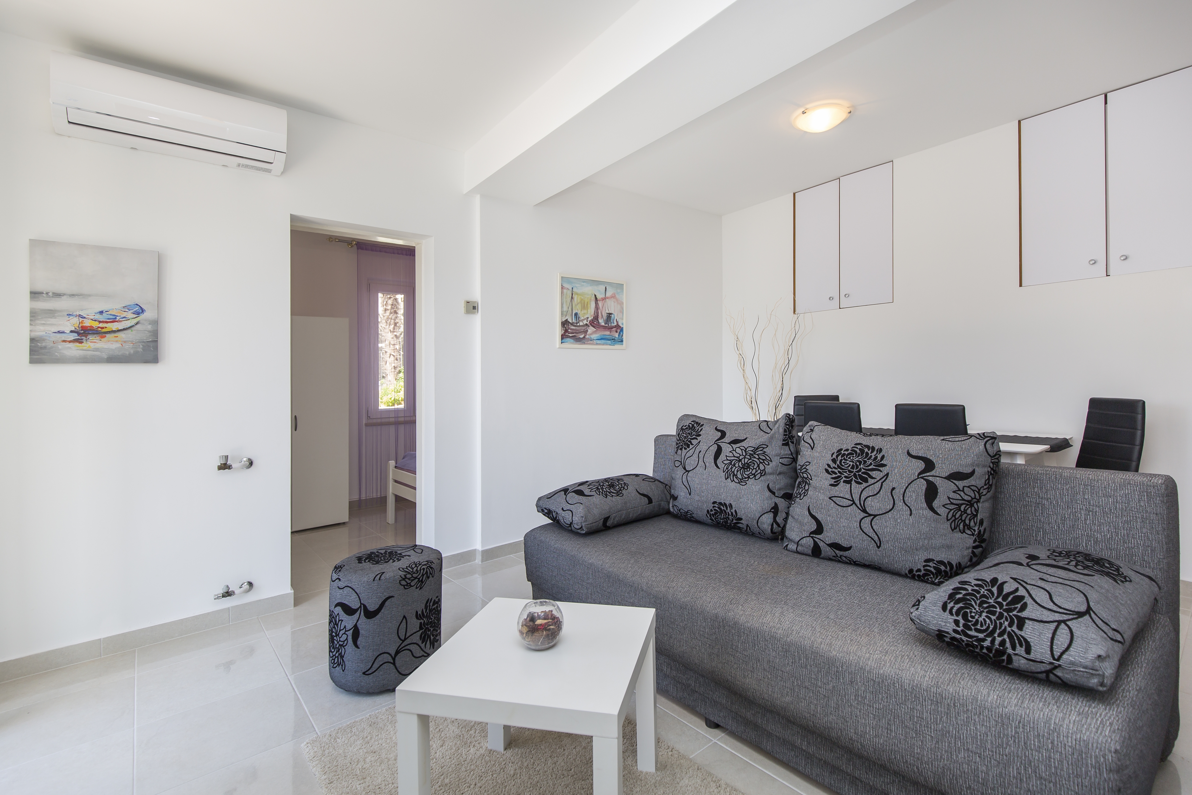 Two bedroom apartment with terrace and sea view Rabac, Labin (A-7474-b)