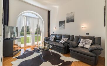 Obývací pokoj Medulin, Obývací pokoj v ubytování typu apartment, WIFI.