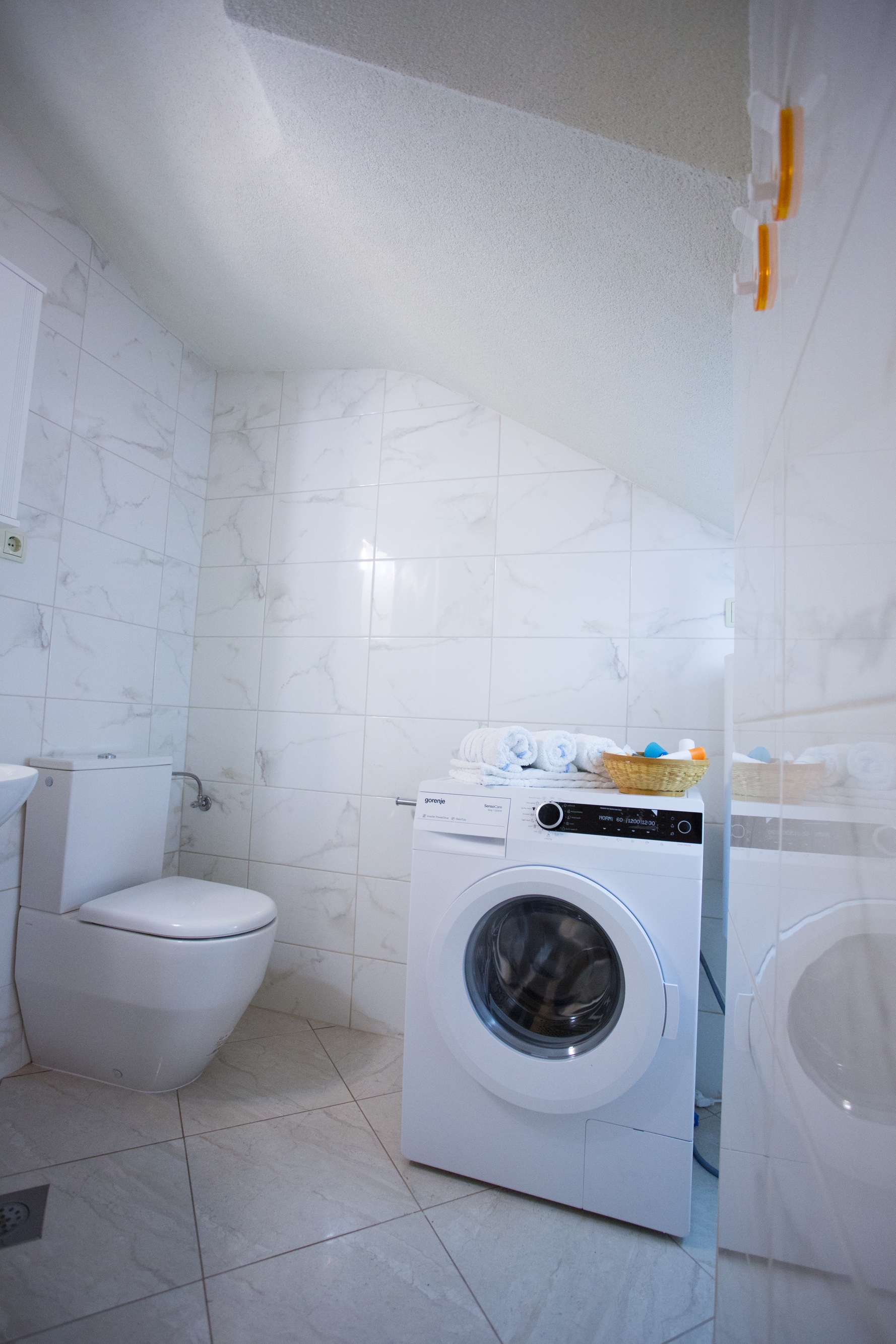 One bedroom apartment near beach Ražanj, Rogoznica  A-c