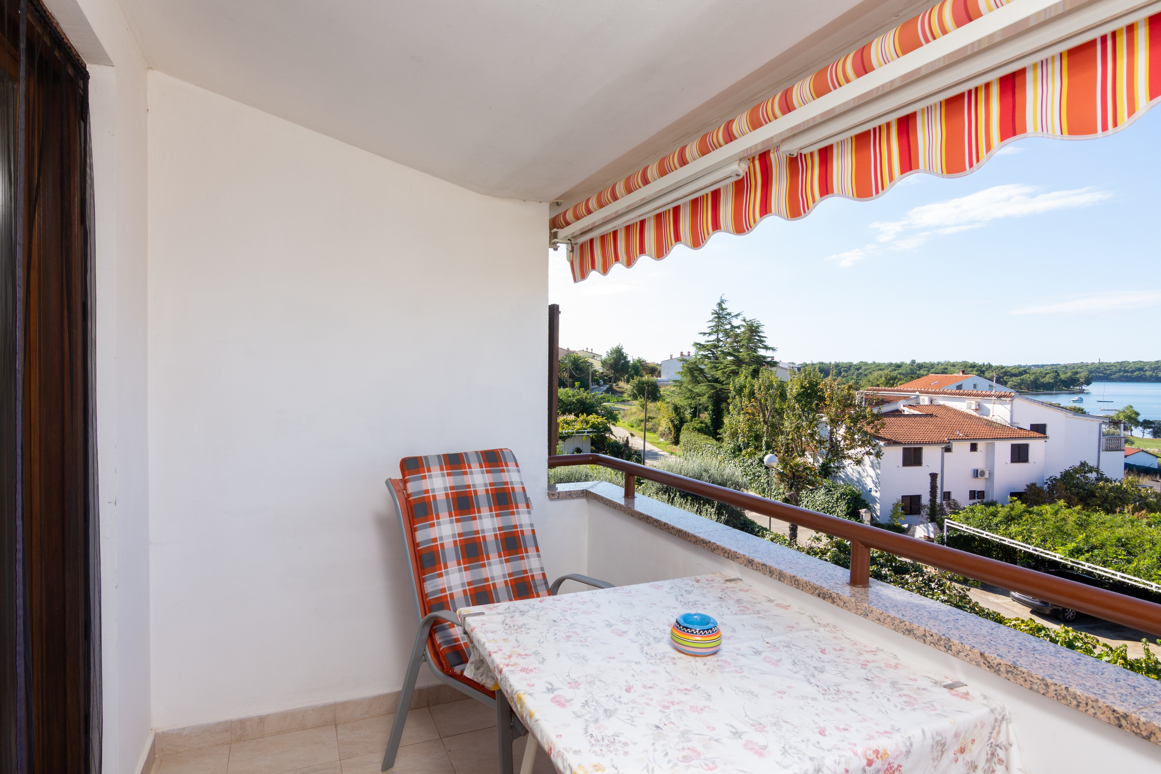 One bedroom apartment with balcony and sea view Medulin  A-b