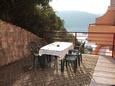 Terrace 1 Luka Krnica, Terrace 1 in the apartment, with a sea view.