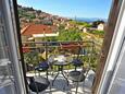 Sutivan, Balcon dans l’hébergement en type apartment, avec la vue sur la mer, animaux acceptés et WiFi.