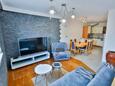 Sutivan, Living room in the apartment, (pet friendly) and WiFi.