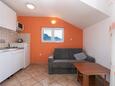 Living room Pisak, Living room in the apartment, air condition available and WiFi.