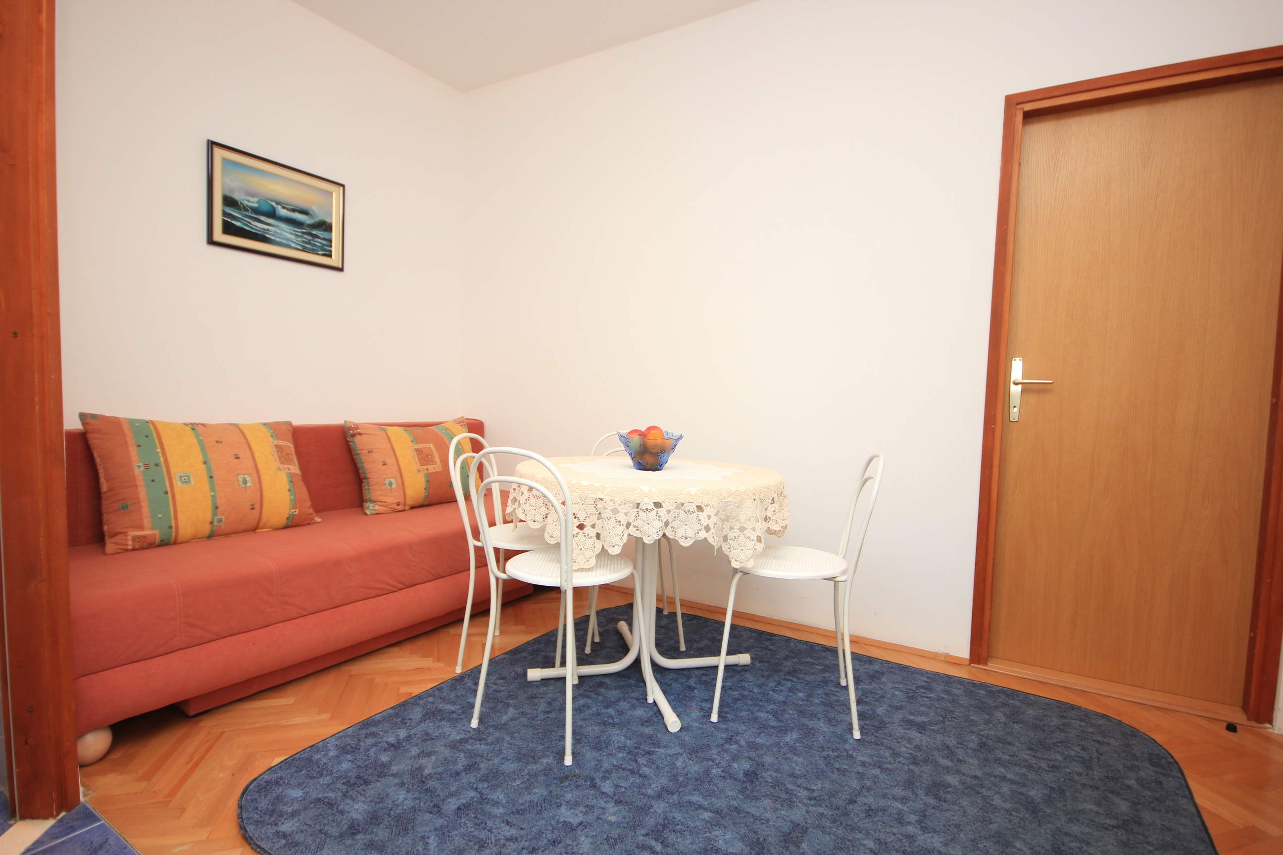 One bedroom apartment with terrace and sea view Pisak, Omiš (A-7521-c)