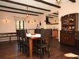Dining room Škrapi, Dining room in the house, air condition available, (pet friendly) and WiFi.