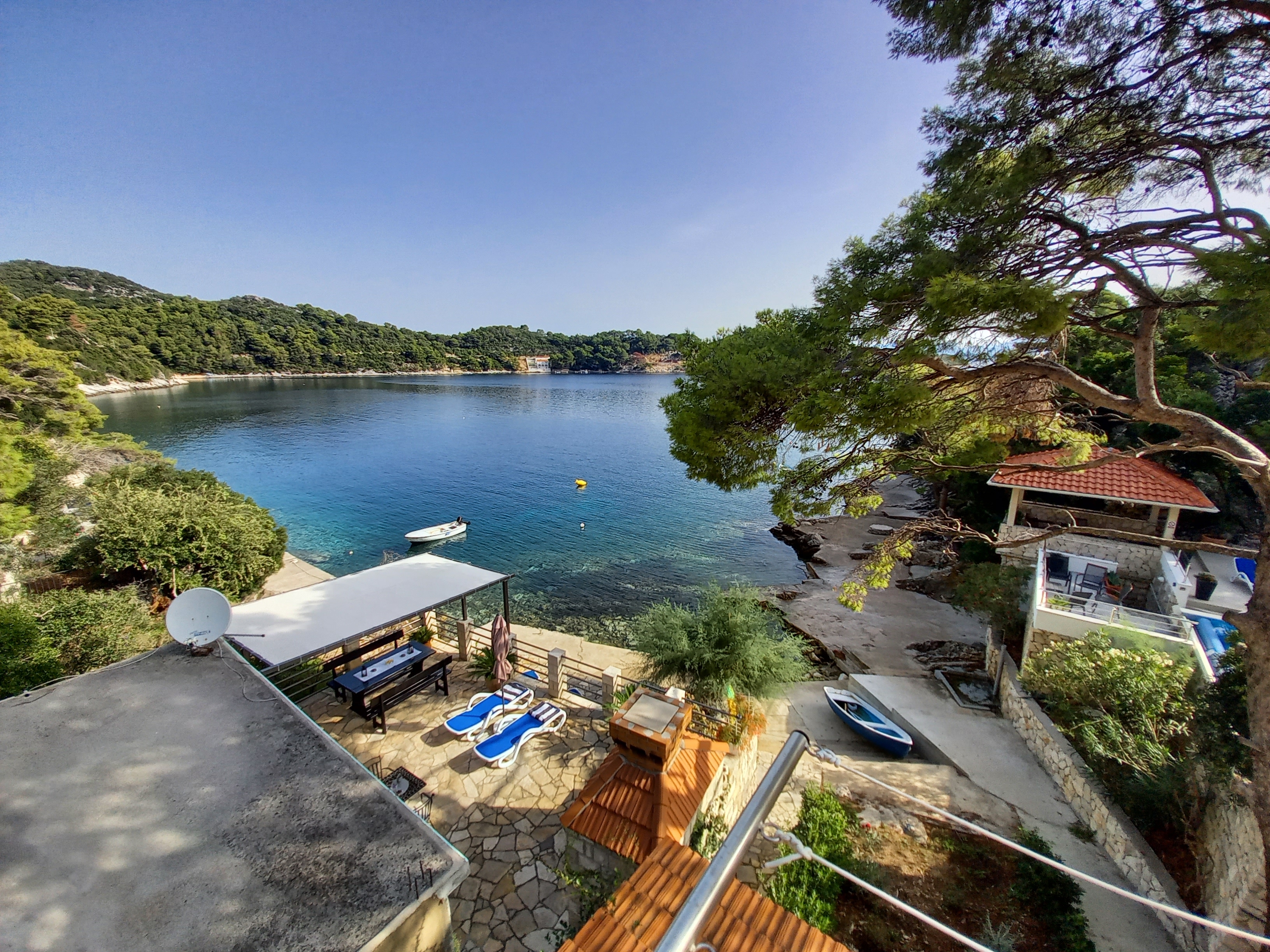 One bedroom apartment near beach Sobra, Mljet  A-c