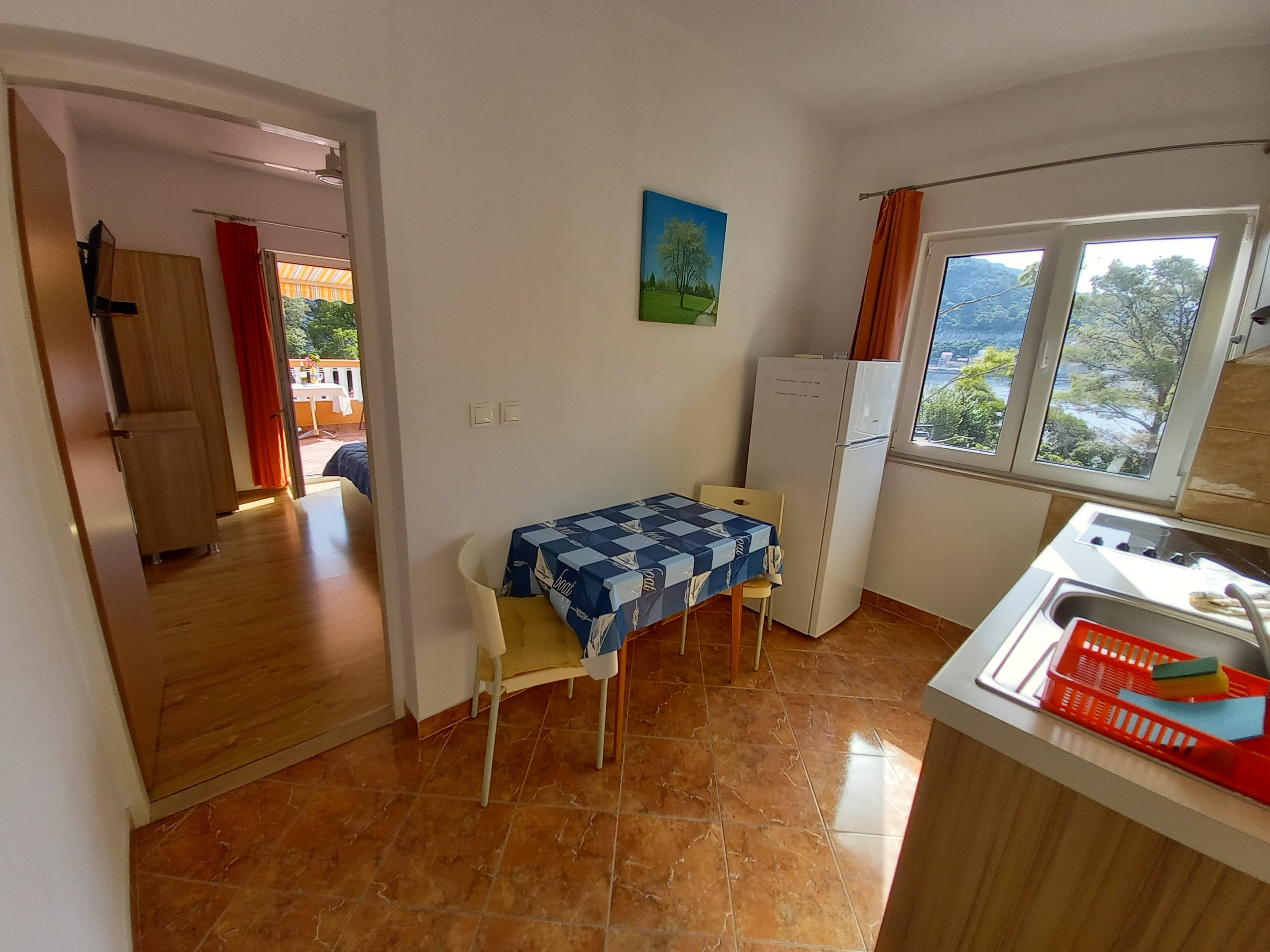 One bedroom apartment near beach Sobra, Mljet (A-7531-d)