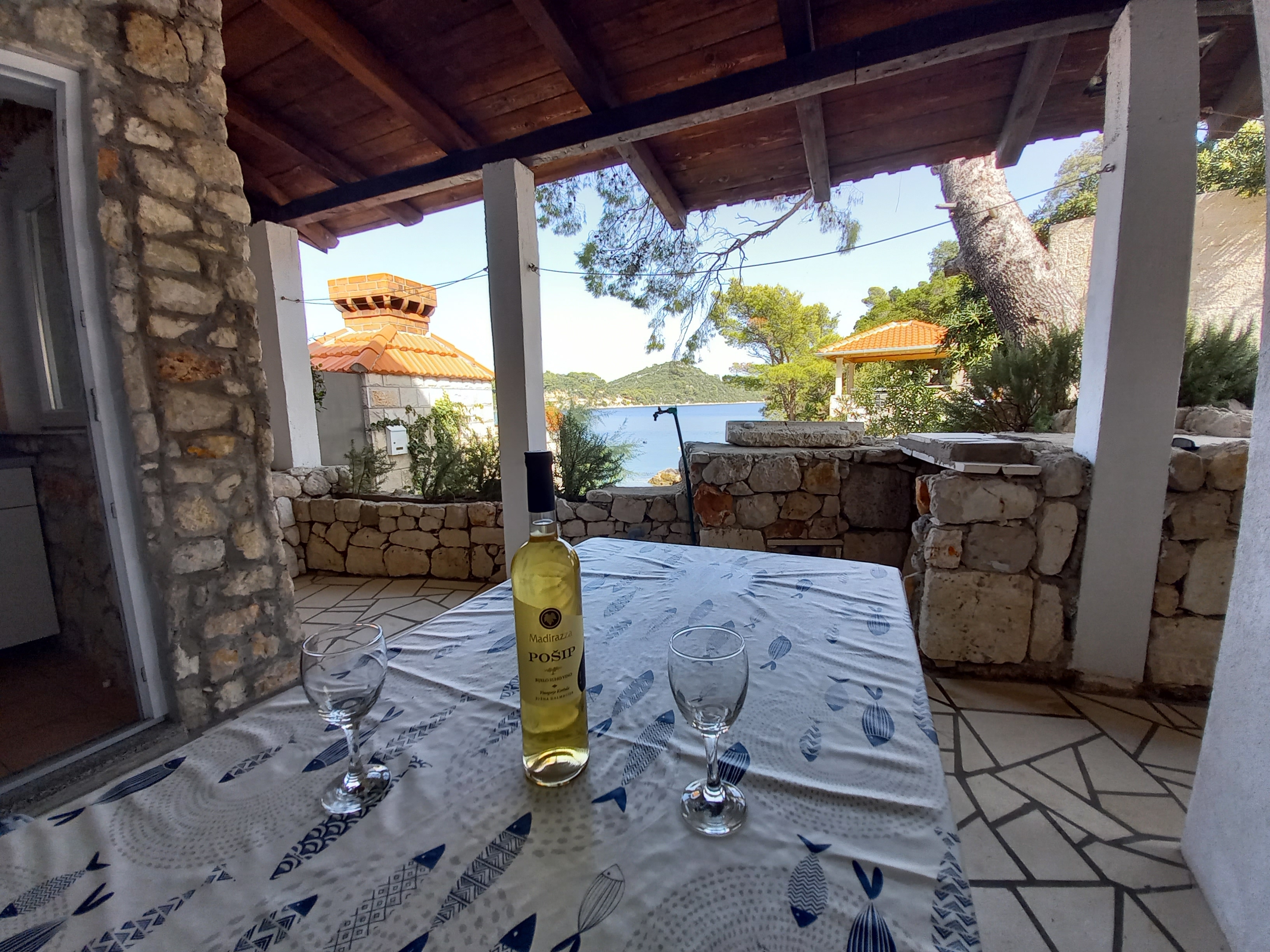 Studio flat near beach Sobra, Mljet  AS-d
