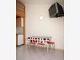 Duće, Dining room in the studio-apartment, air condition available and WiFi.