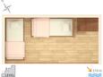 Duće, Plan in the studio-apartment, WiFi.