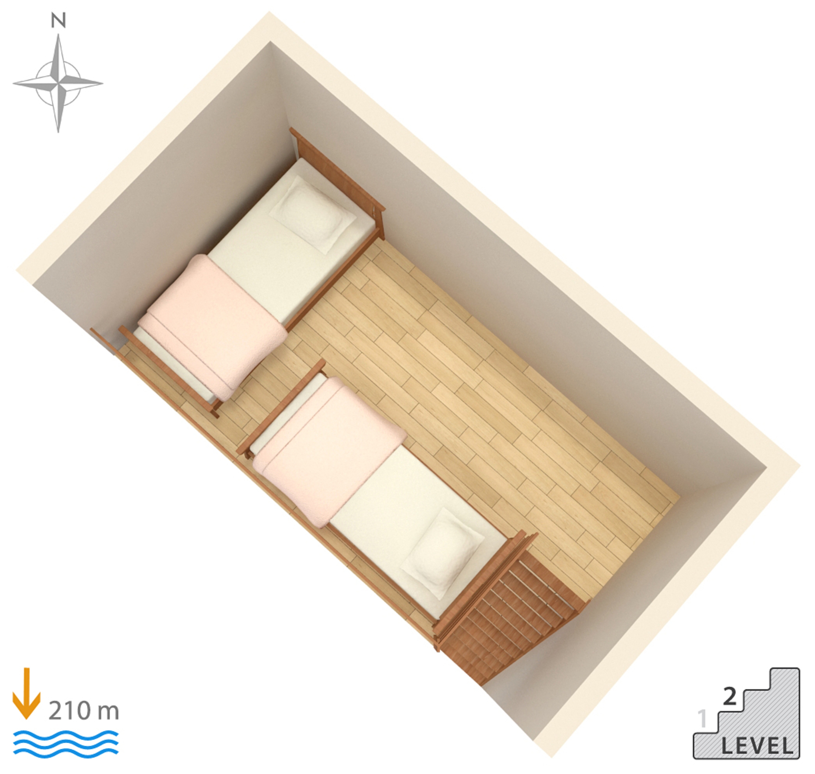 Studio flat with balcony and sea view Duće, Omiš  AS-e