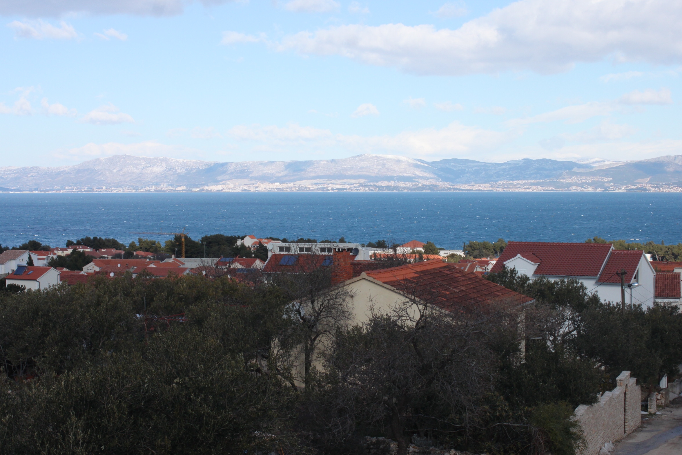 Two bedroom apartment with terrace and sea view Supetar, Brač  A-a