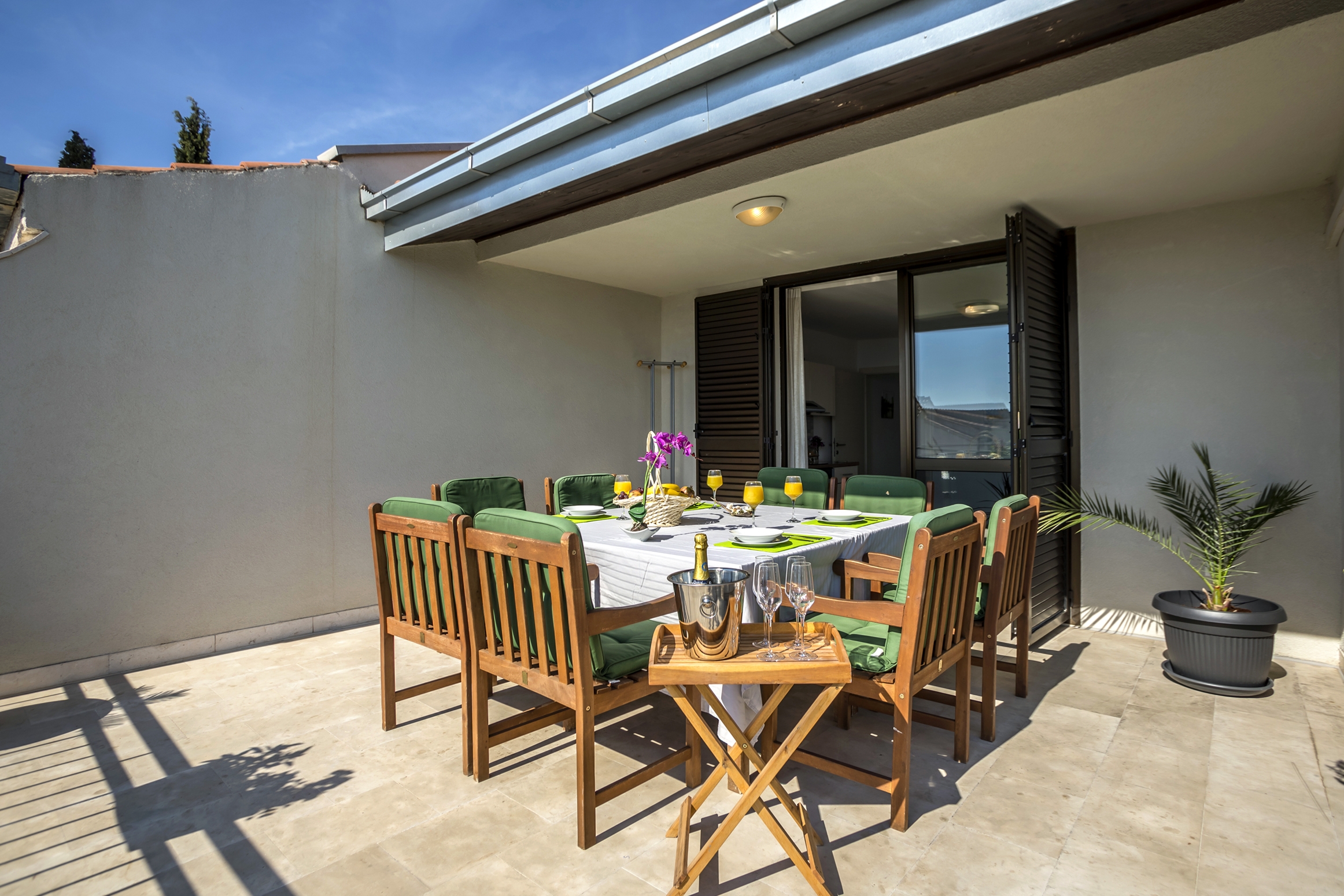 Three bedroom house with terrace and sea view Podstrana, Split  K