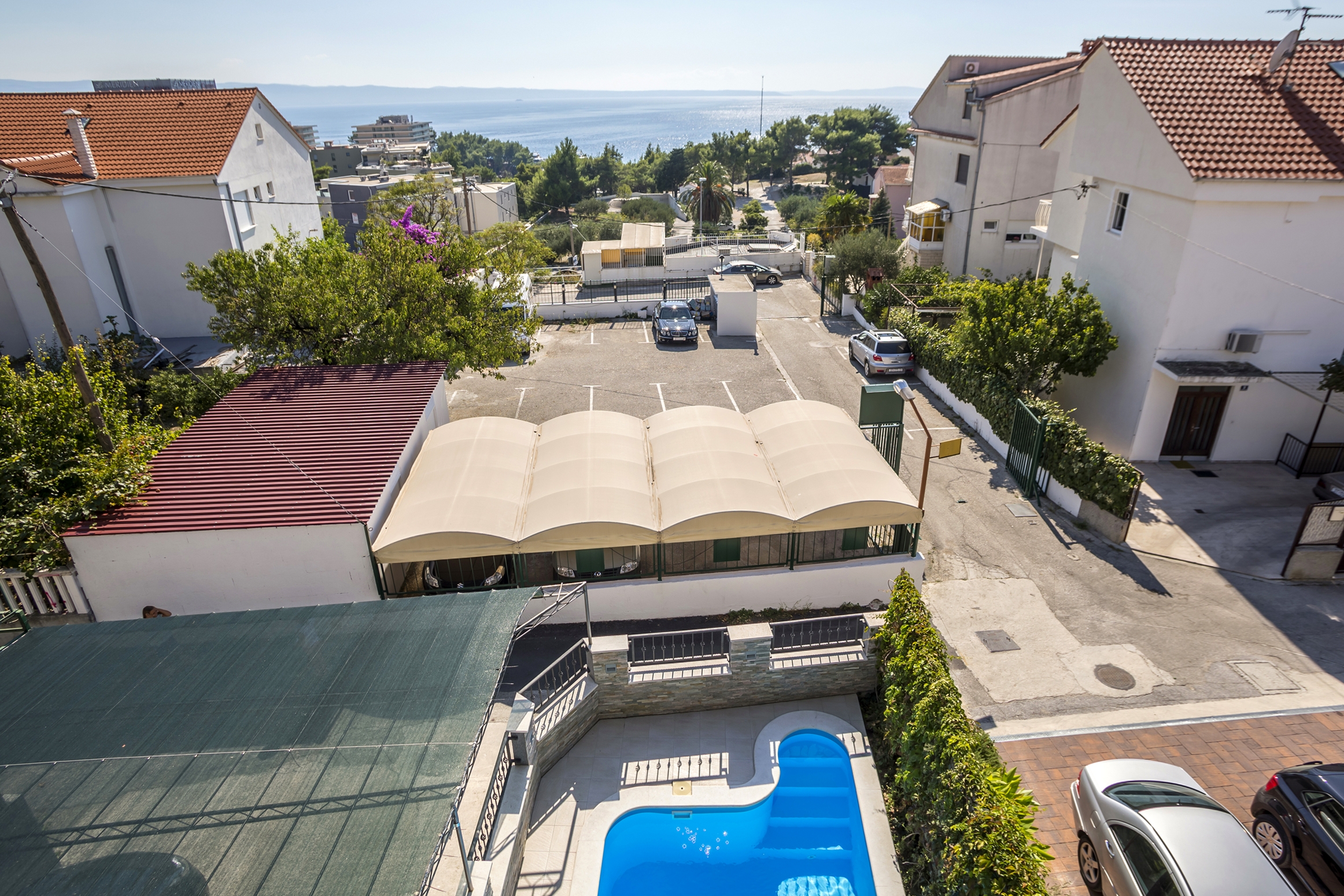 Three bedroom house with terrace and sea view Podstrana, Split  K
