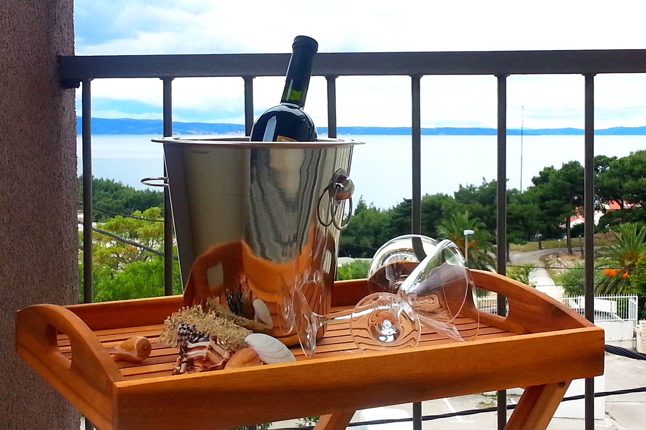 Three bedroom house with terrace and sea view Podstrana, Split  K