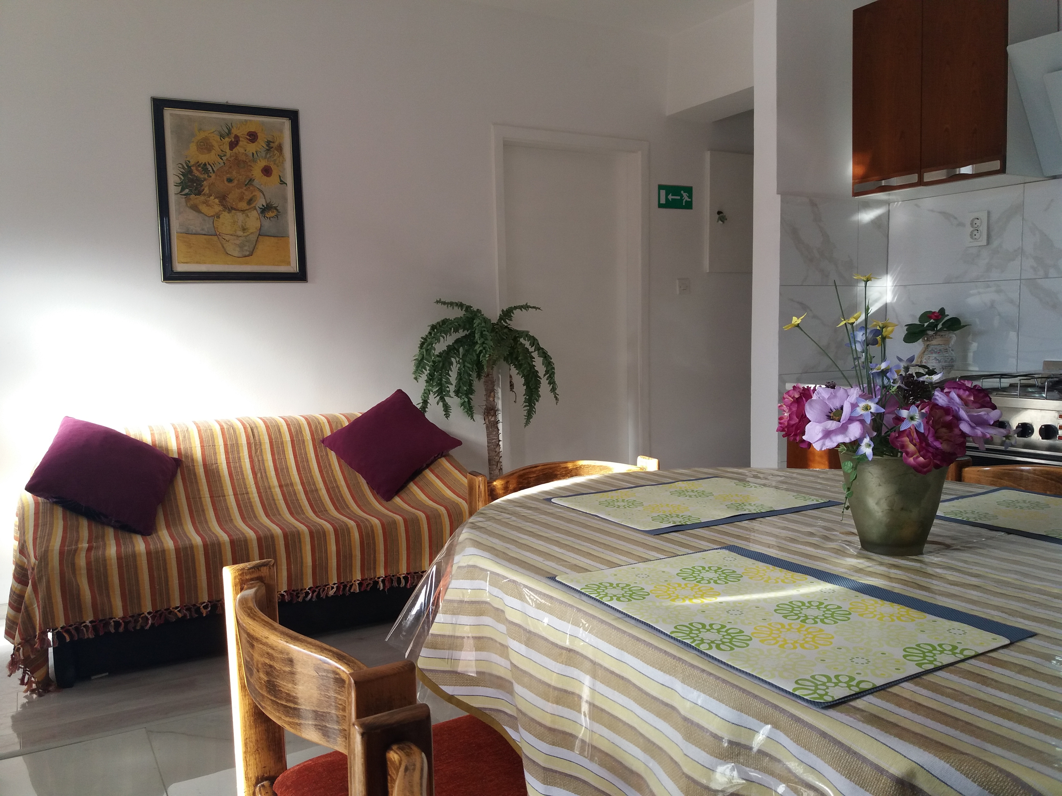Two bedroom apartment with terrace and sea view Sumpetar, Omiš  A-a