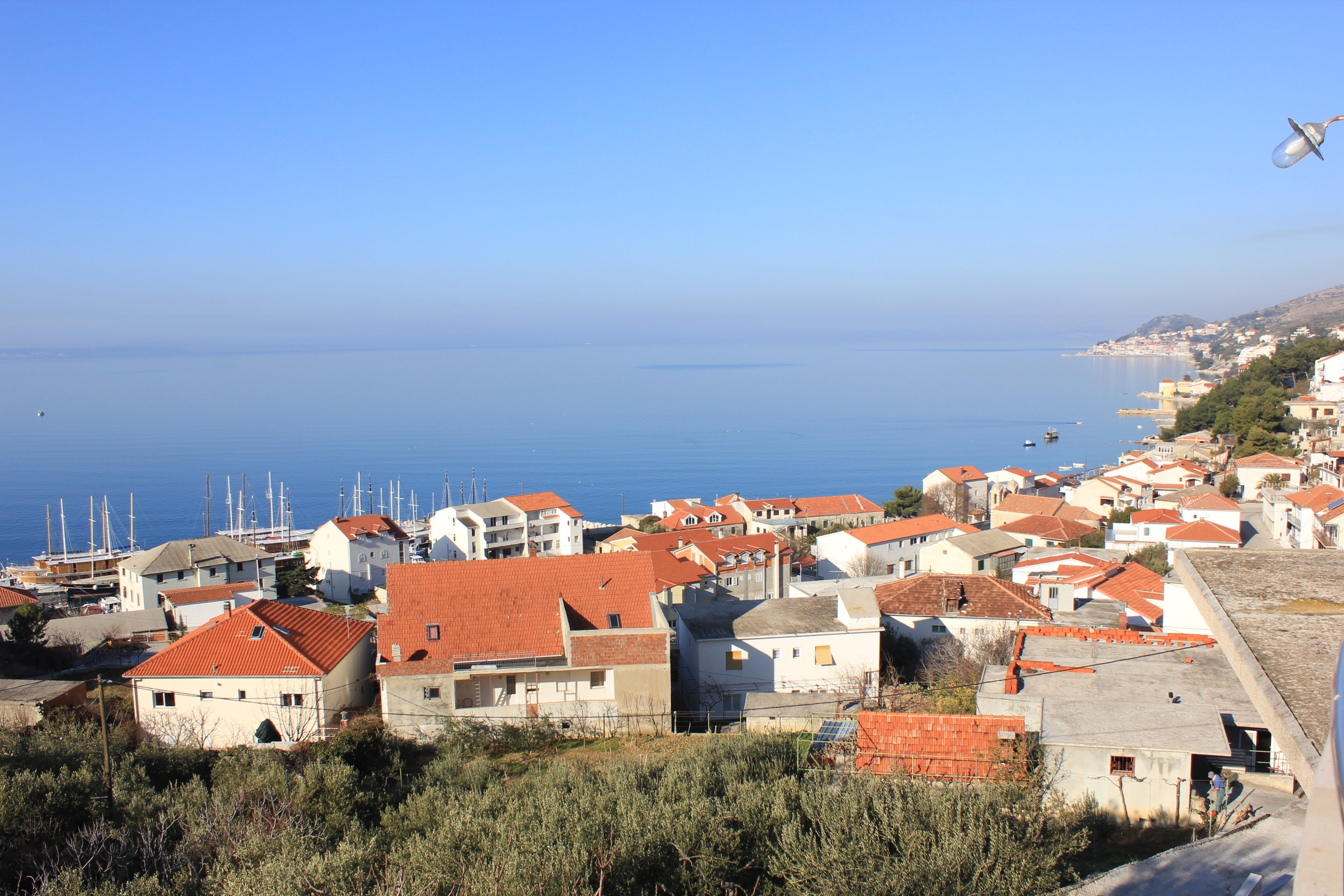 Two bedroom apartment with terrace and sea view Sumpetar, Omiš  A-b