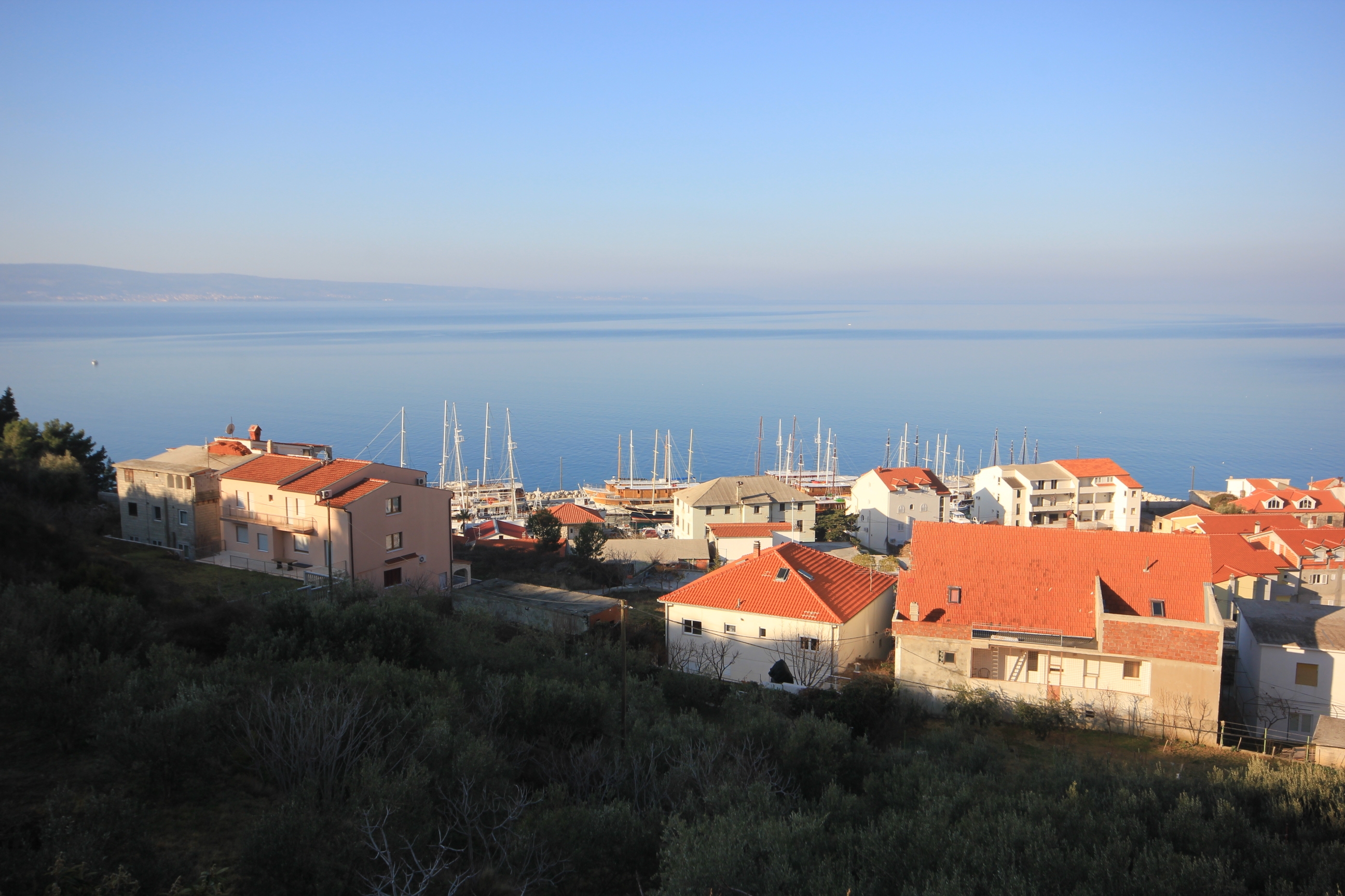 Two bedroom apartment with terrace and sea view Sumpetar, Omiš  A-b
