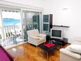 Гостиная 1 Rogoznica, Гостиная 1 в размещении типа studio-apartment, доступный кондиционер и WiFi.