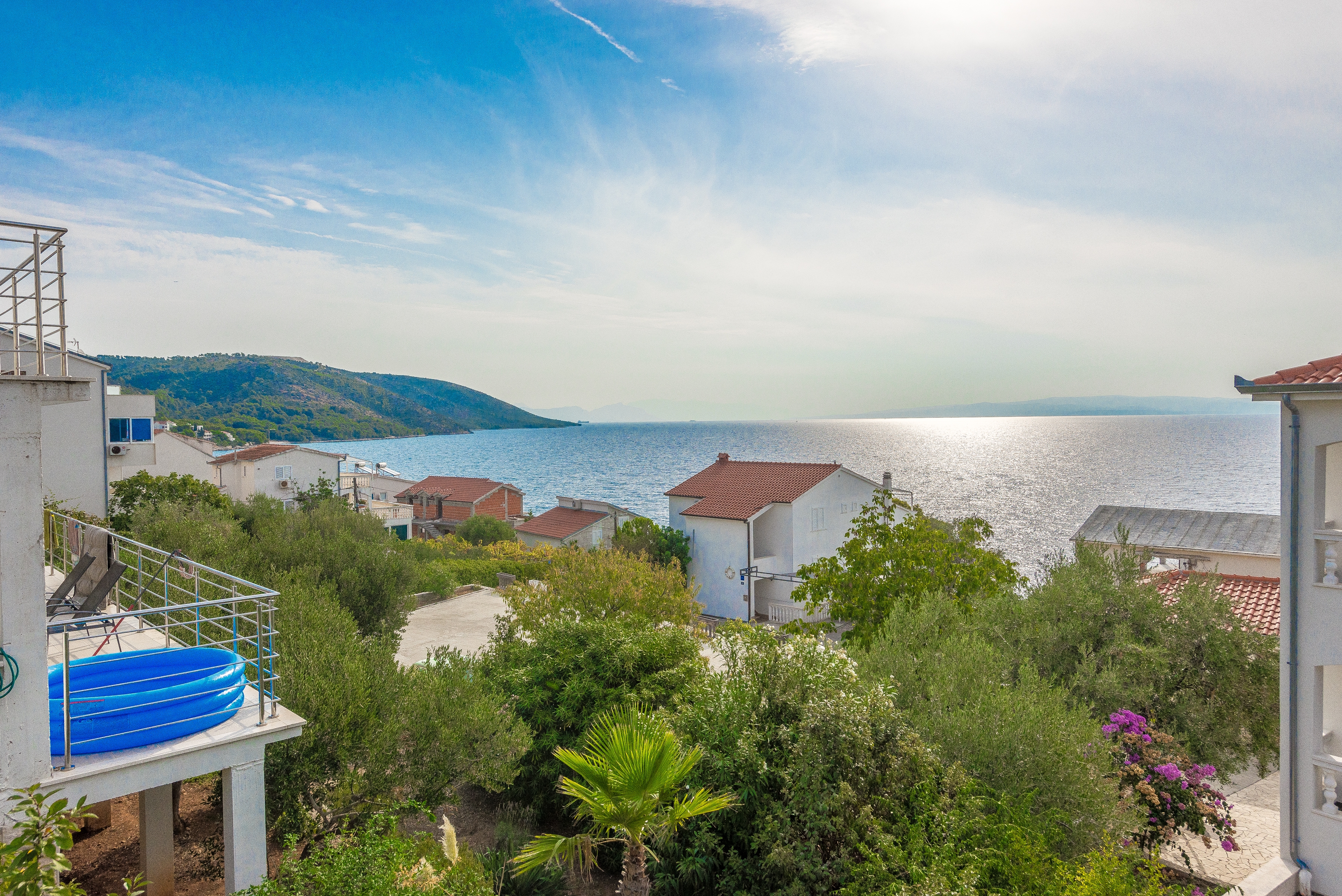 Two bedroom apartment with terrace and sea view Bušinci, Čiovo  A-b